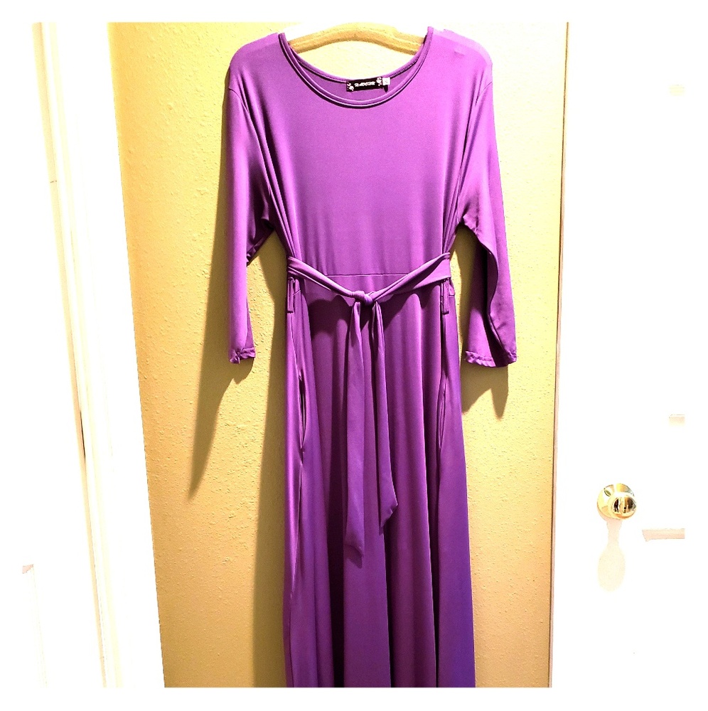 Royal Purple Dress